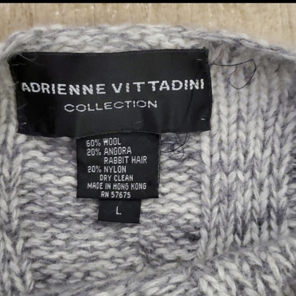 Adrienne Vittadini Ombre Wool Sweater - Picture 2 of 2
